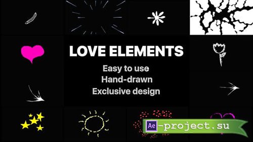 Videohive: Love Elements - Project for After Effects 