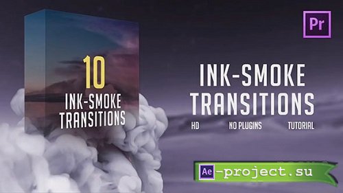 Ink-Smoke Transitions (Pack 2) 196457 - Premiere Pro Templates