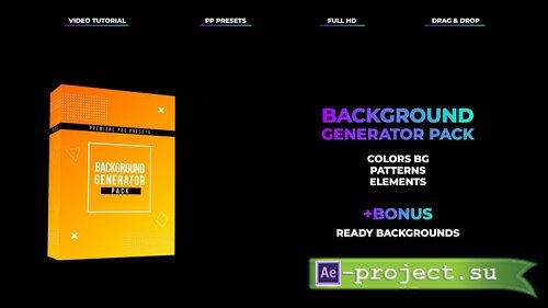 Background Generator Pack 196385 - Premiere Pro Presets
