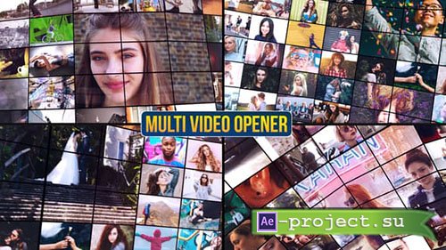 Videohive: Multi Video Opener - Project for After Effects 