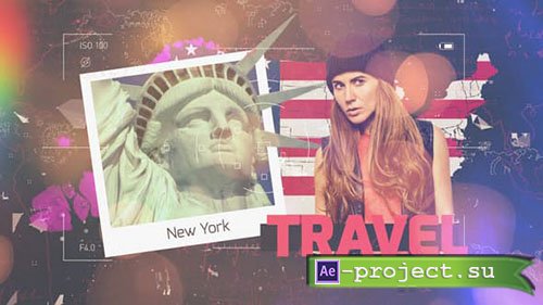 Videohive: Travel Moments Slideshow - Project for After Effects 