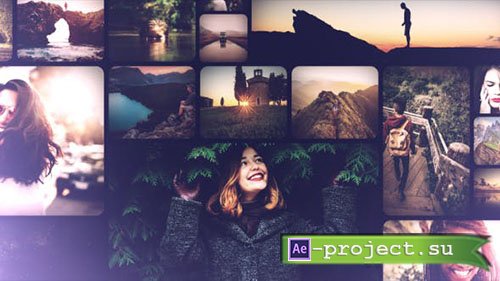 Videohive: Clean and Smooth Mosaic Slideshow - Project for After Effects 