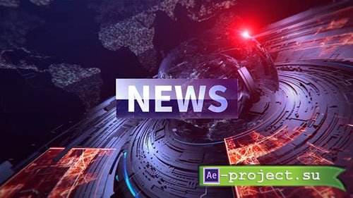 Videohive: News Intro 21178010 - Project for After Effects 
