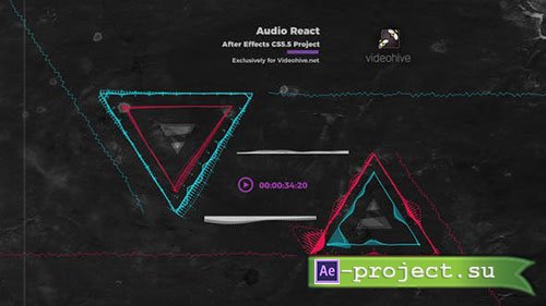 Videohive: Audio React Music Visualizer - Project for After Effects 