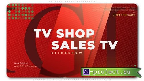 Videohive: TV Shop Sales Slideshow - Project for After Effects 