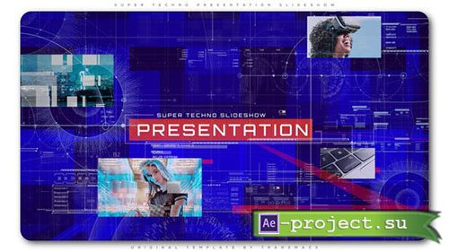 Videohive: Super Techno Presentation Slideshow - Project for After Effects 