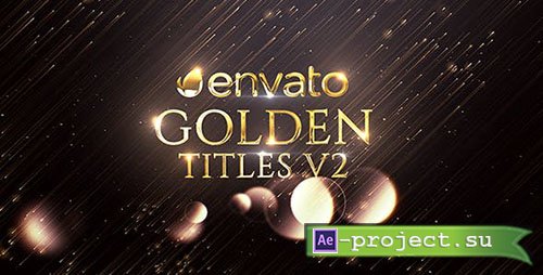 Videohive: Golden Titles 20919181 - Project for After Effects 