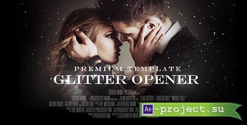 Videohive: Glitter Opener - Project for After Effects 