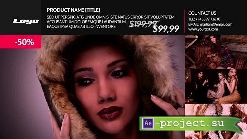 Clothing Store SlideShow - After Effects Templates