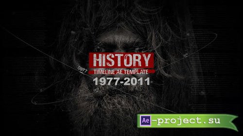 Videohive: History Timeline Slideshow - Project for After Effects 