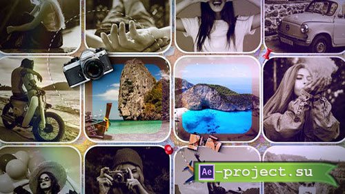 Videohive: Holiday Slideshow 22710224 - Project for After Effects 