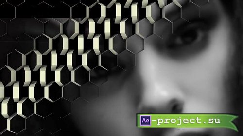 Hexagon Transitions - After Effects Templates