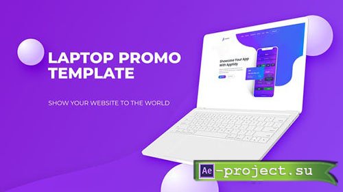 Videohive: Color Website Promo - Project for After Effects 