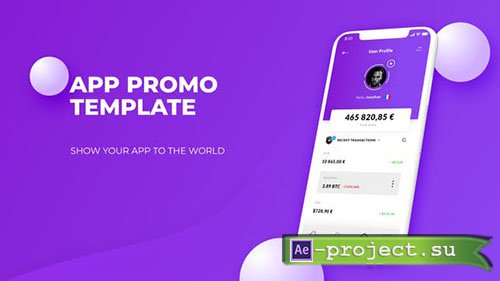 Videohive: Color App Promo - Project for After Effects 