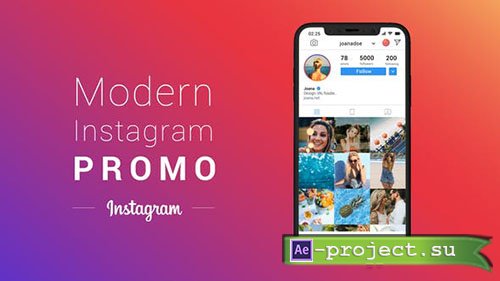 Videohive: Modern Instagram Promo - Project for After Effects
