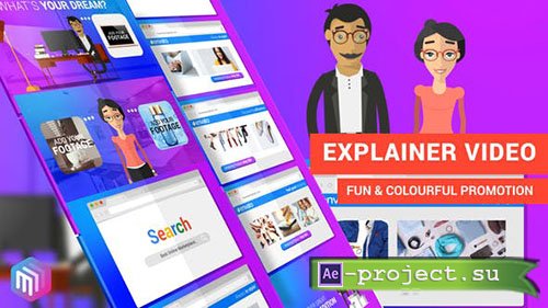 Videohive: Explainer Video | Dream Shopping Online - Project for After Effects 