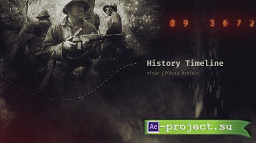 Videohive: History Timeline III - Project for After Effects