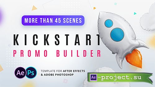 Videohive: Kickstart Promo Builder - Project for After Effects 