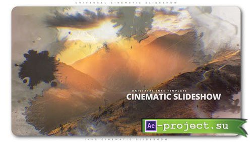 Videohive: Inks Cinematic Slideshow - Project for After Effects 