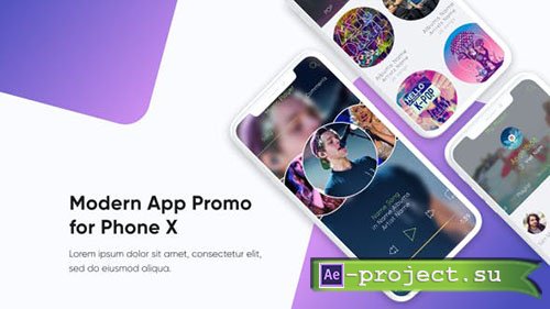 Videohive: Modern App Promo 21398630 - Project for After Effects 