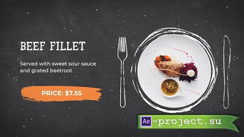 Videohive: Restaurant Food Menu 23321608 - Project for After Effects 