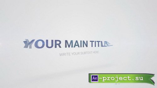Clean Elegant Rotation Title 2 - Project for Premiere Pro (Videohive)