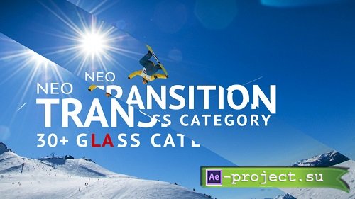 Neo Glass Transition - After Effects Templates