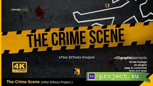 Videohive: The Crime Scene Opener - Project for After Effects 