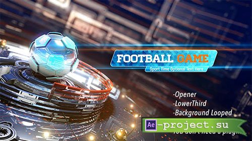Videohive: Football Game Opener - Project for After Effects 