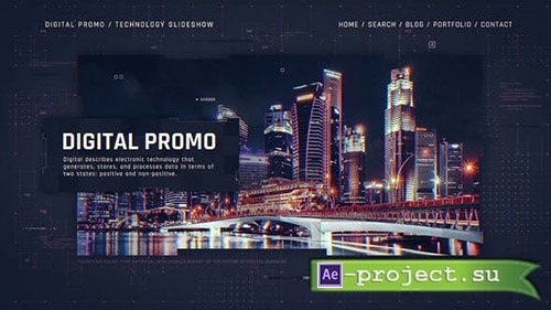 Videohive: Digital Corporate Technology - Project for After Effects 