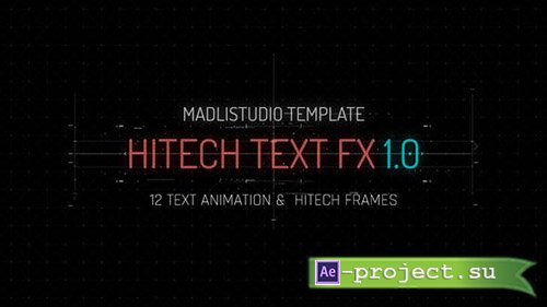 Videohive: Hitech Text FX - Project for After Effects 