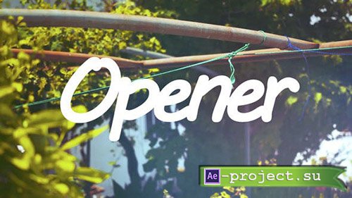 Videohive: Fast and Clean Summer Opener - Project for After Effects 