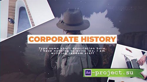 Videohive: Corporate History 23583518 - Project for After Effects 