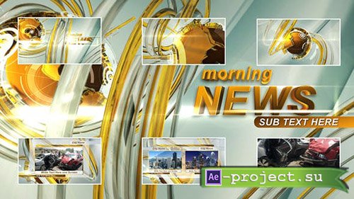 Videohive: Morning News Intro - Project for After Effects 