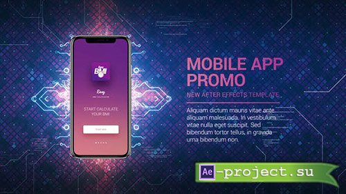 Videohive: Technology App Promo - Project for After Effects 