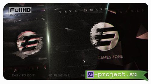 Videohive: Glitch Logo 23365469 - Project for After Effects 