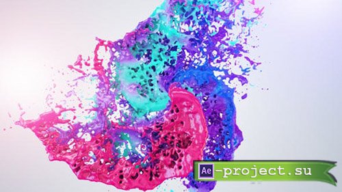 Videohive: Colors Of Liquid Logo Reveal - Project for After Effects 