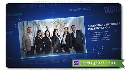 Videohive: Corporate Business 3d Presentation - Project for After Effects 