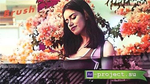 Incredible Brush Slide - After Effects Templates