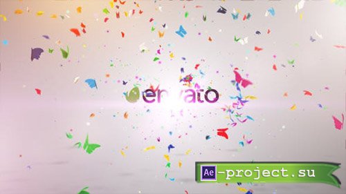 Videohive: Colorful Butterfly Logo Reveal II - Project for After Effects 
