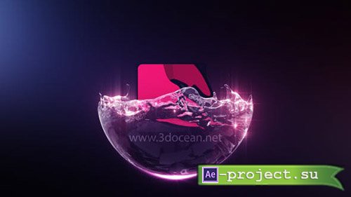Videohive: Liquid Sphere Logo Reveal - Project for After Effects 