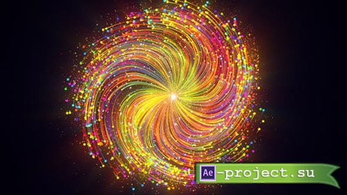 Videohive: Swirly Color Trails Logo Reveal - Project for After Effects 
