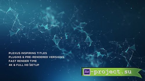 Videohive: Plexus Inspiring Titles - Project for After Effects 