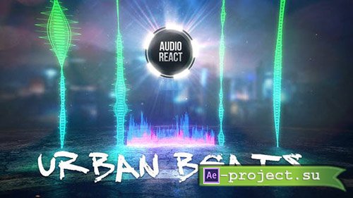 Videohive: Urban Beats - Audio React - Project for After Effects 