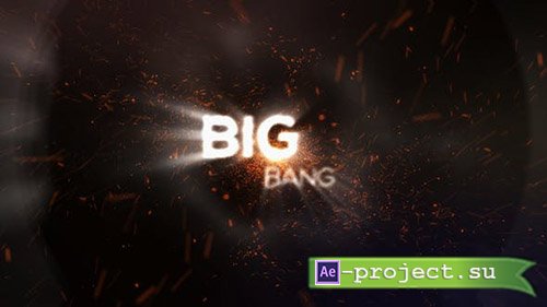 Videohive: Big Bang Particle Logo Reveal - Project for After Effects 