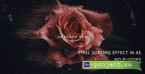 Videohive: Pixel Sorting trailer 2 - Project for After Effects 