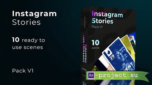 Videohive: Instagram Stories Pack V1 - Project for After Effects