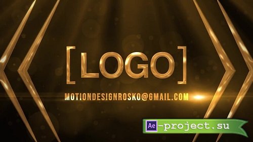 Luxury Golden Logo - After Effects Templates