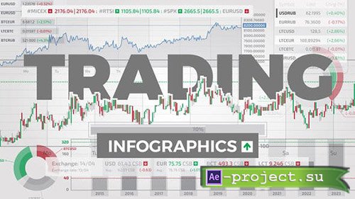 Videohive: Trading Infographics - Project for After Effects 