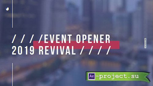 Videohive: Event Promo // 2019 Revival - Project for After Effects 